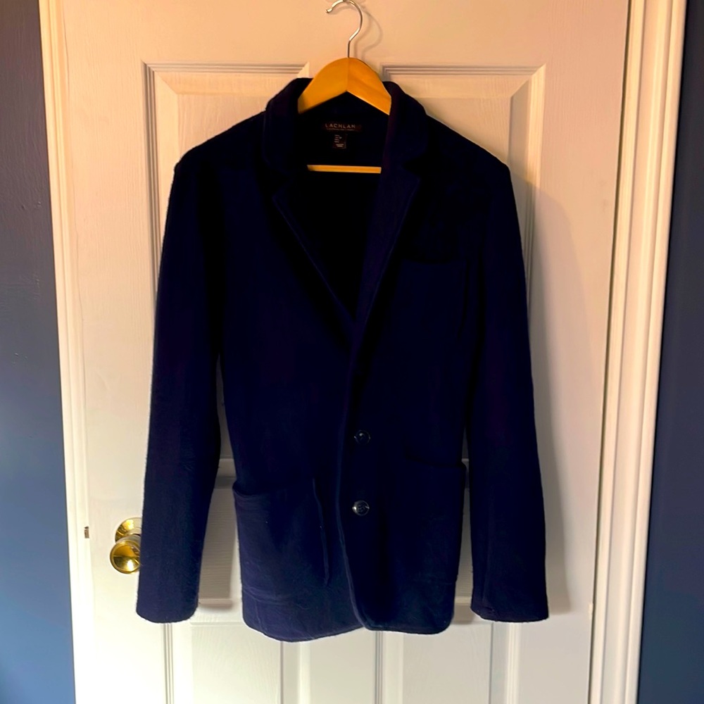 Lachlan Navy 100% Wool Blazer Women’s Small